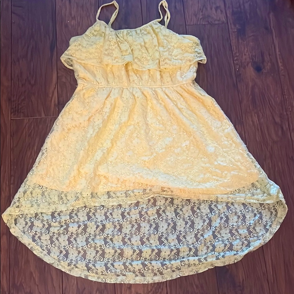High low lace  top/dress